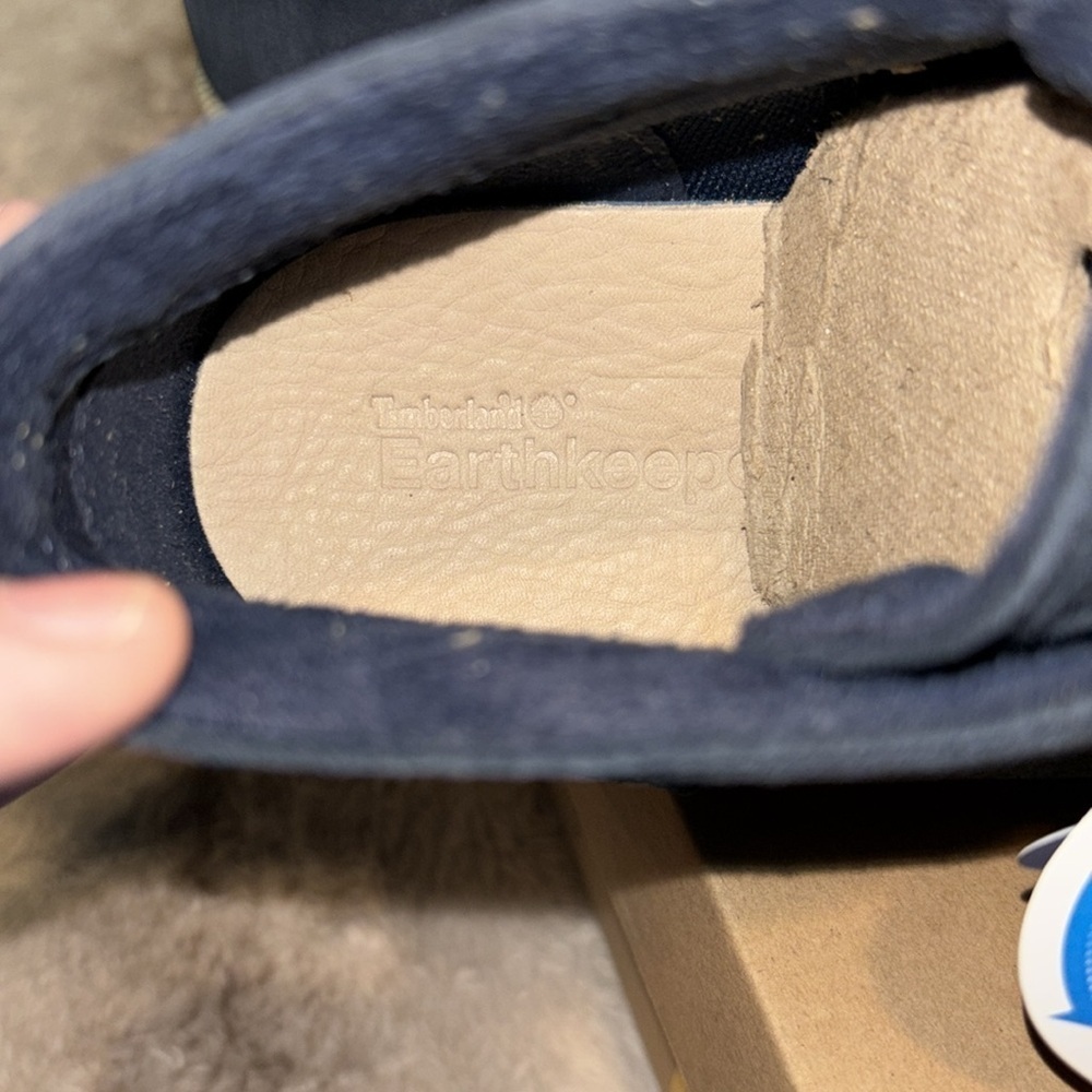 Timberland Earthkeepers Ridgefield Desert Loafers size 6 boys, Navy blue - Picture 10 of 13